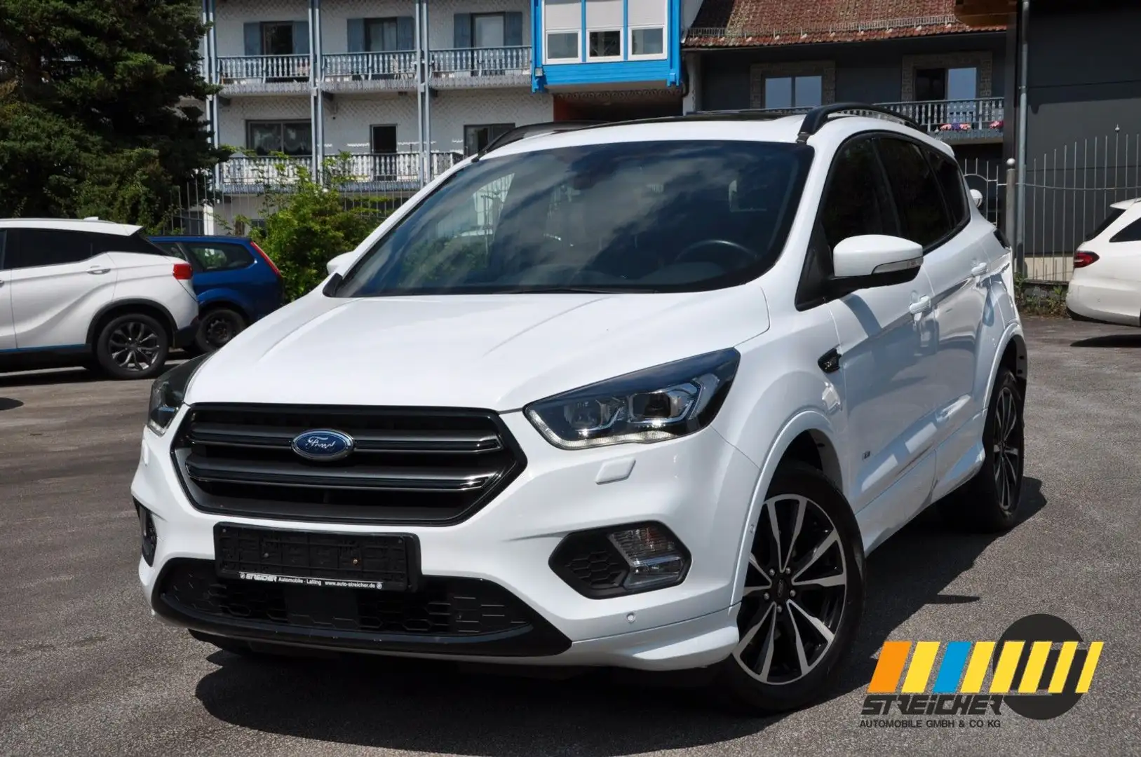 Ford Kuga 1.5 EcoBoost ST-Line AWD *Navi*Pano*RFK* Blanco - 1