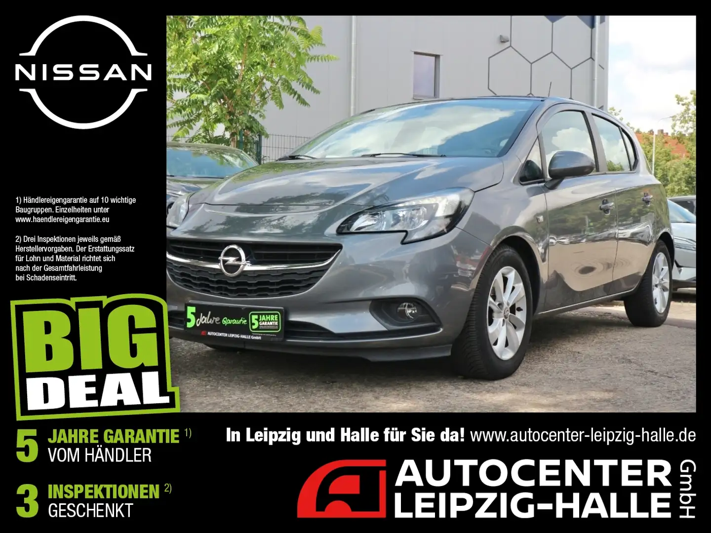 Opel Corsa E 1.4 Innovation LM Tempomat Klima Zilver - 1