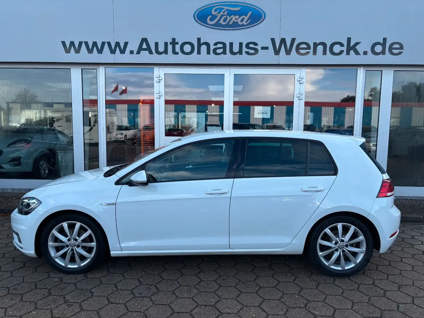 Volkswagen Golf VII Lim. Highline BlueMotion Blanc - 1