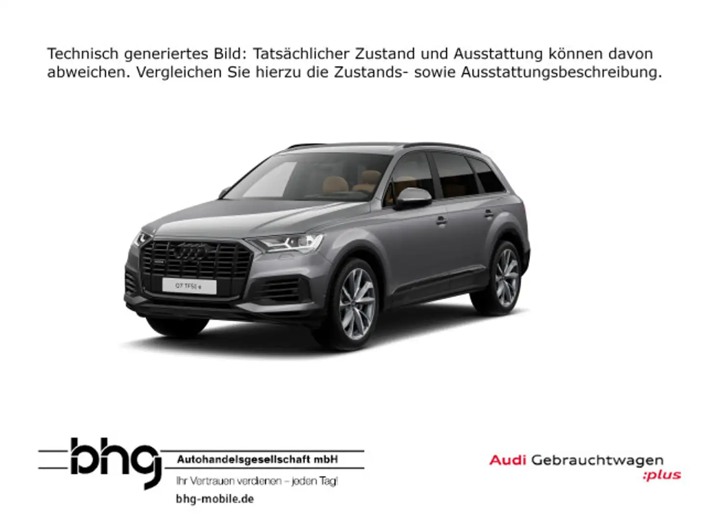 Audi Q7 55 TFSI e quattro tiptr. Grau - 1