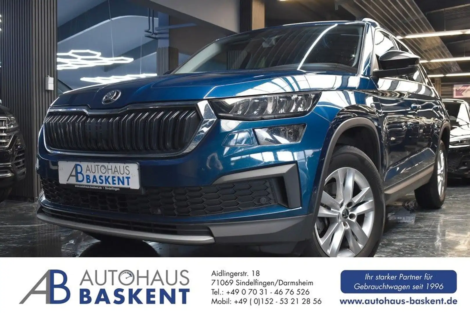 Skoda Kodiaq 2.0 TDI Ambition*KAMERA*LED*SHZ*PDC*ACC* Blau - 1