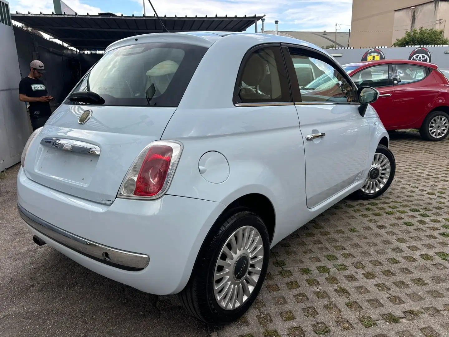 Fiat 500 1.3 Multijet 16V 75CV Pop TARGA DEMOLITA DA ASSICU Blu/Azzurro - 2