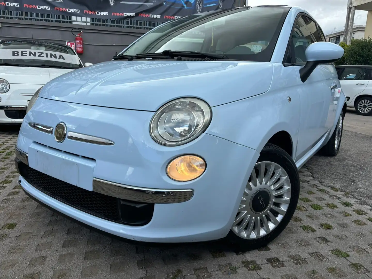 Fiat 500 1.3 Multijet 16V 75CV Pop TARGA DEMOLITA DA ASSICU Blu/Azzurro - 1