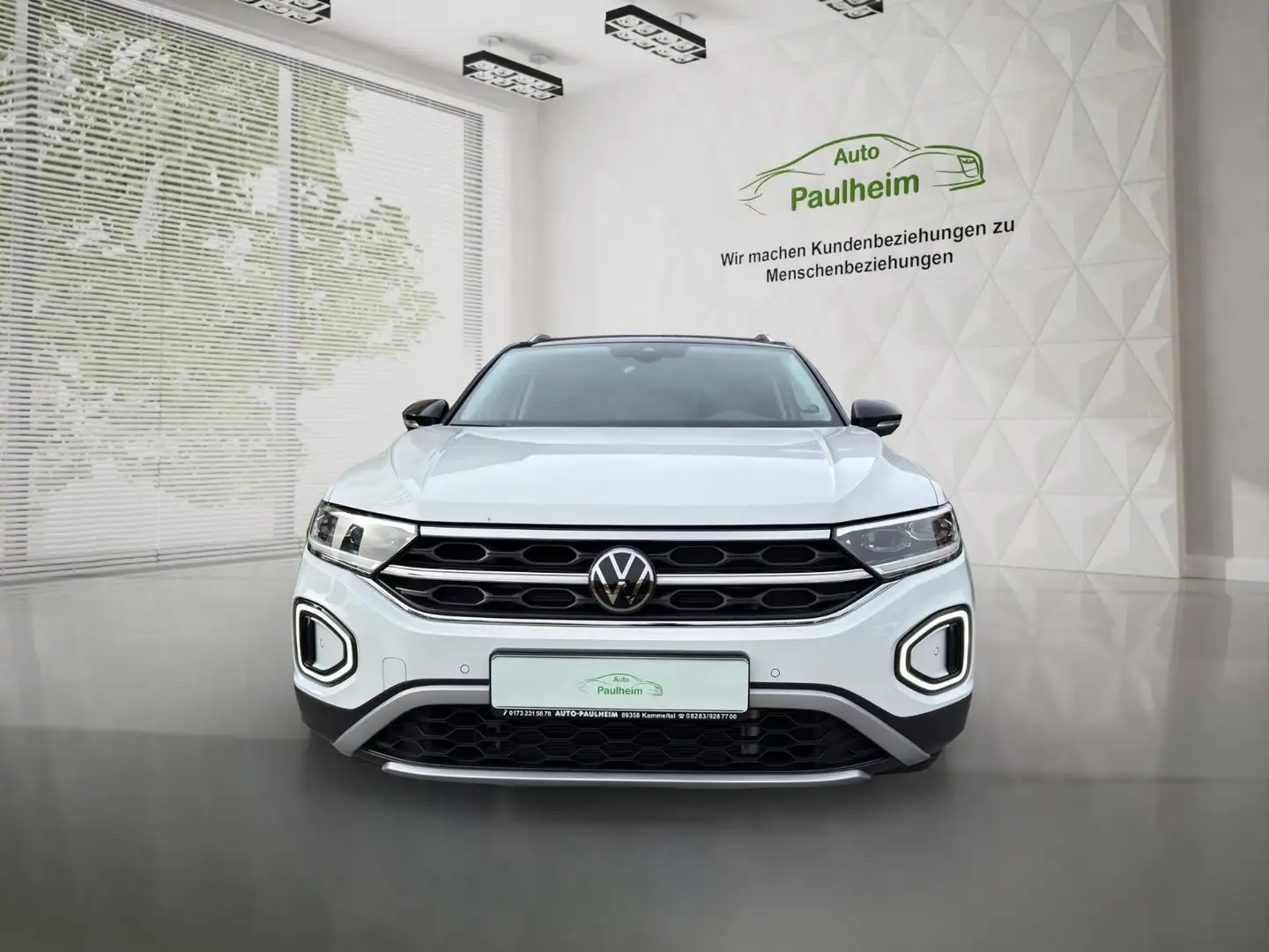 Volkswagen T-Roc 1.5 Style »LED»SHZ»AAHK»NAVI»ALU»VC Weiß - 2