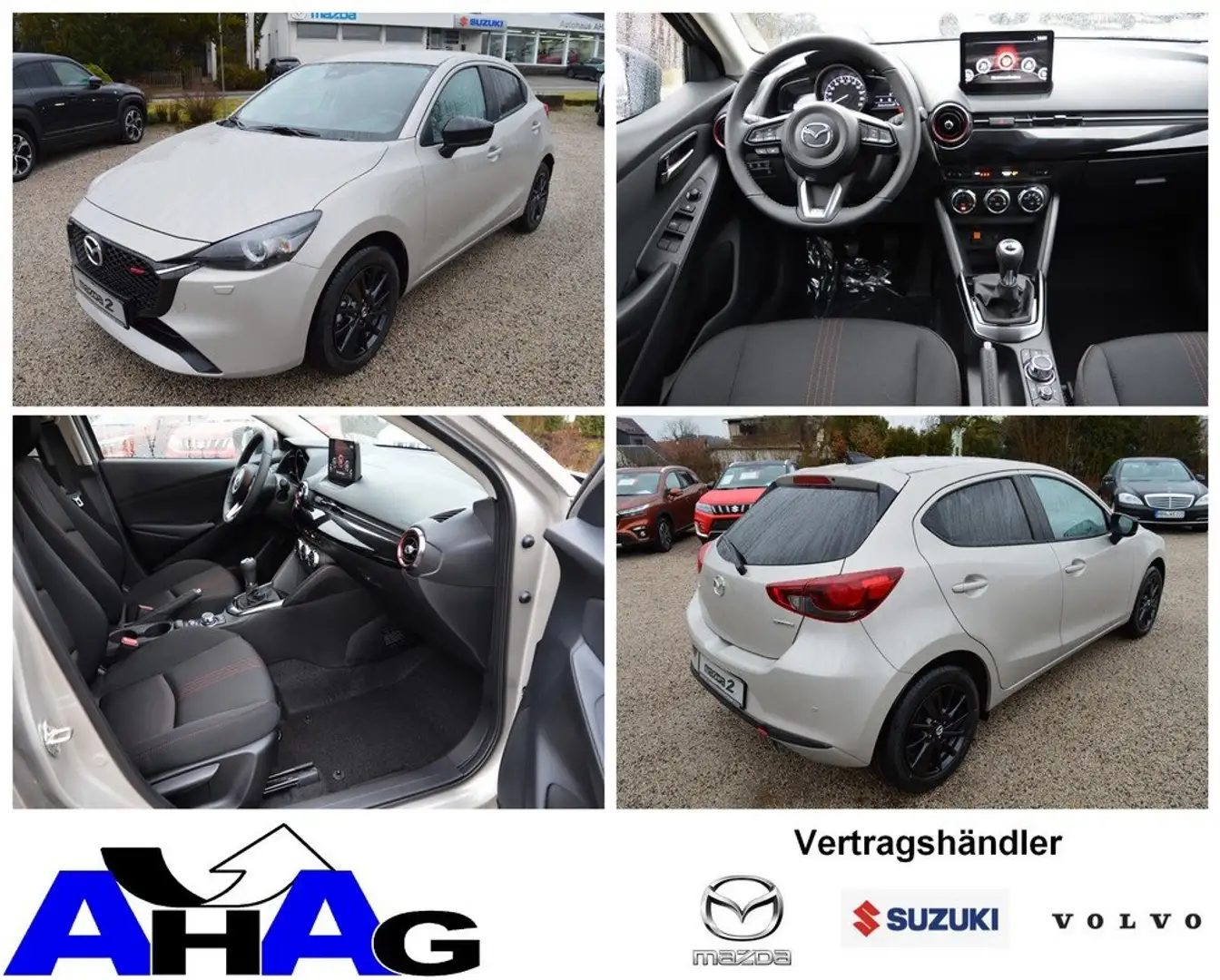 Mazda 2 e-SKYACTIV G 90 M HYBRID Homura *LED+DAB+CAM* Beige - 1