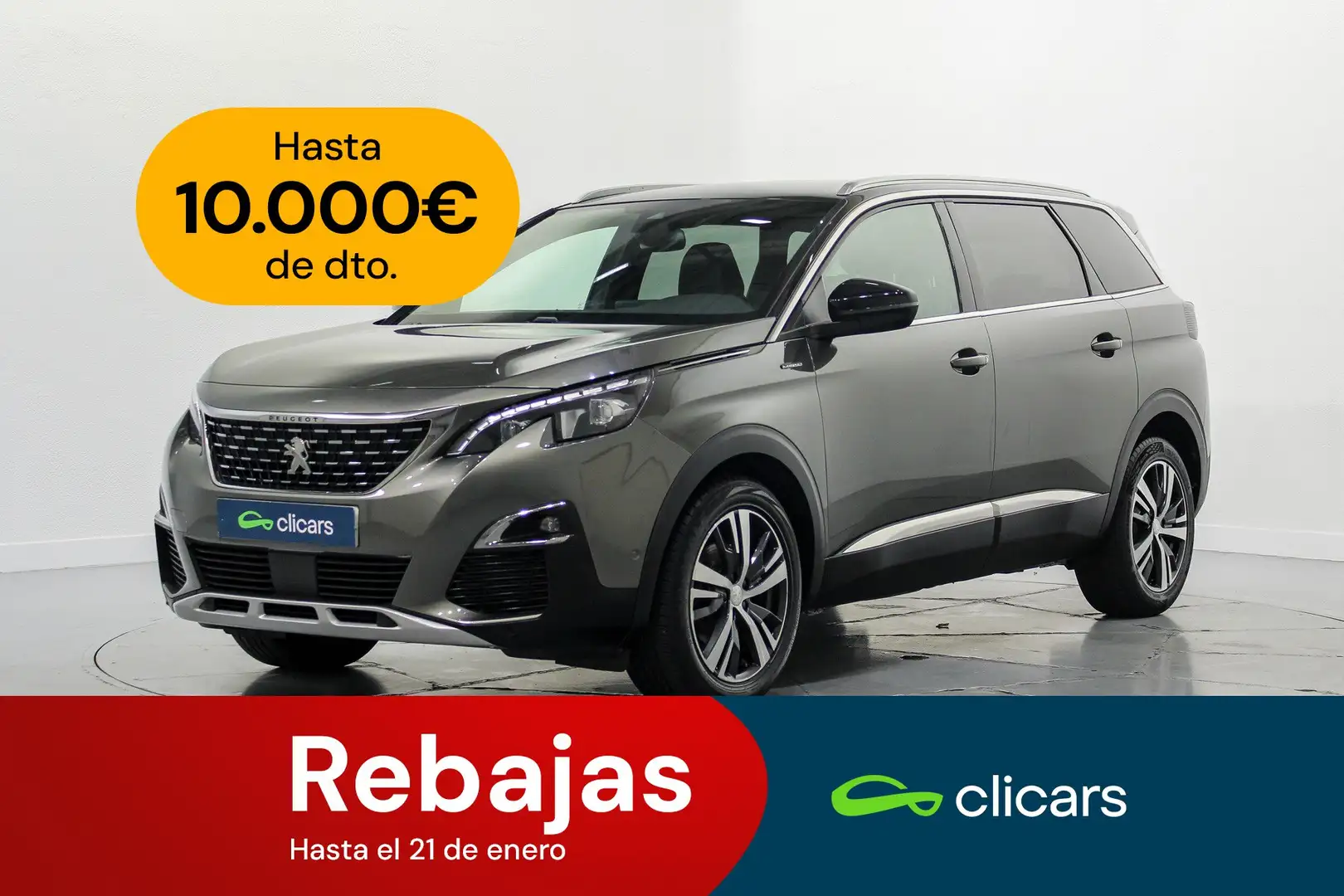 Peugeot 5008 1.5BlueHDi S&S GT Line 130 Gris - 1