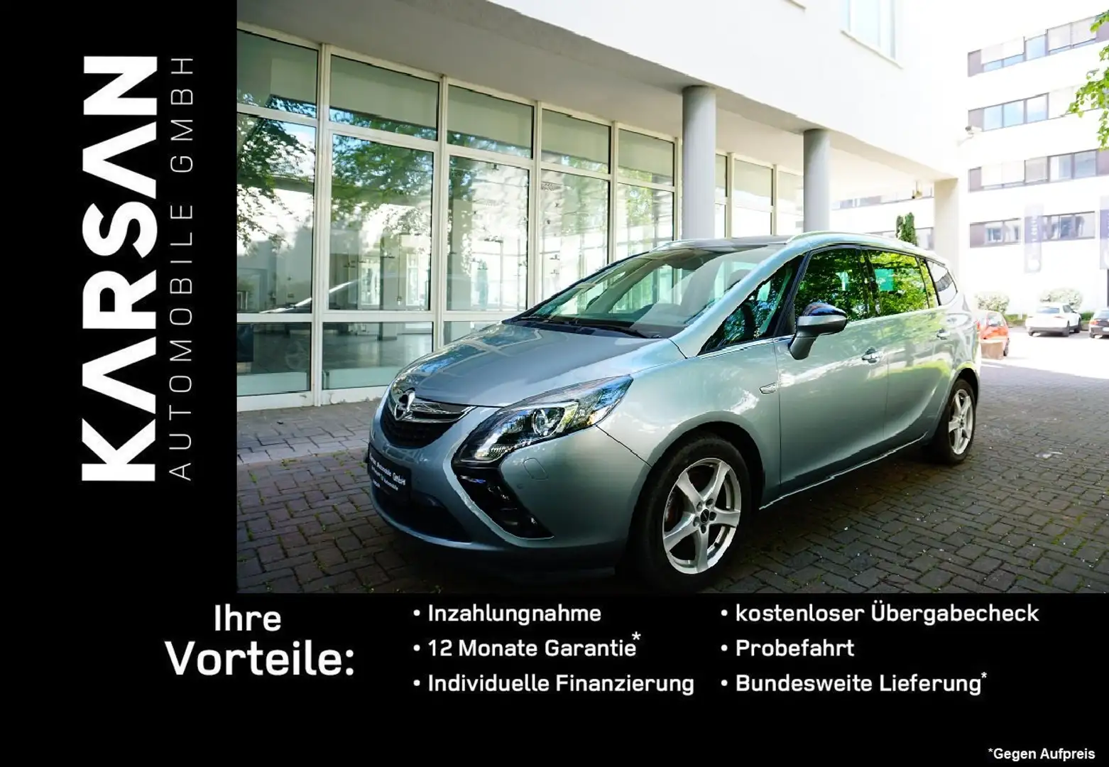 Opel Zafira Innovation C Tourer// Navi/Panorama/Xenon/PDC Silber - 1