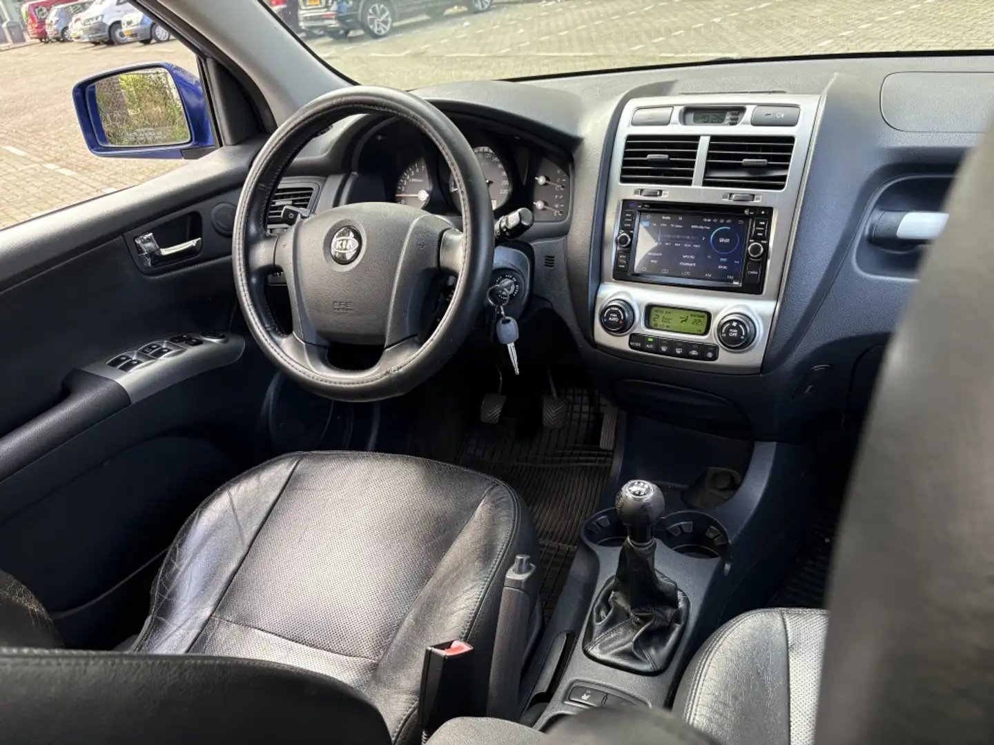 Kia Sportage 2.0 CVVT Comfort Cruise Clima Navi Camera Trekhaak Blauw - 2