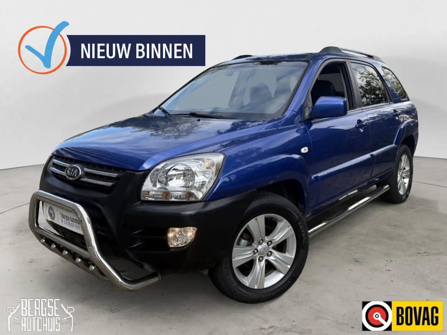 Kia Sportage 2.0 CVVT Comfort Cruise Clima Navi Camera Trekhaak Blauw - 1