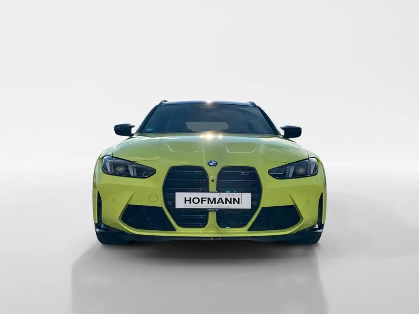 BMW M3 Competition Jaune - 2