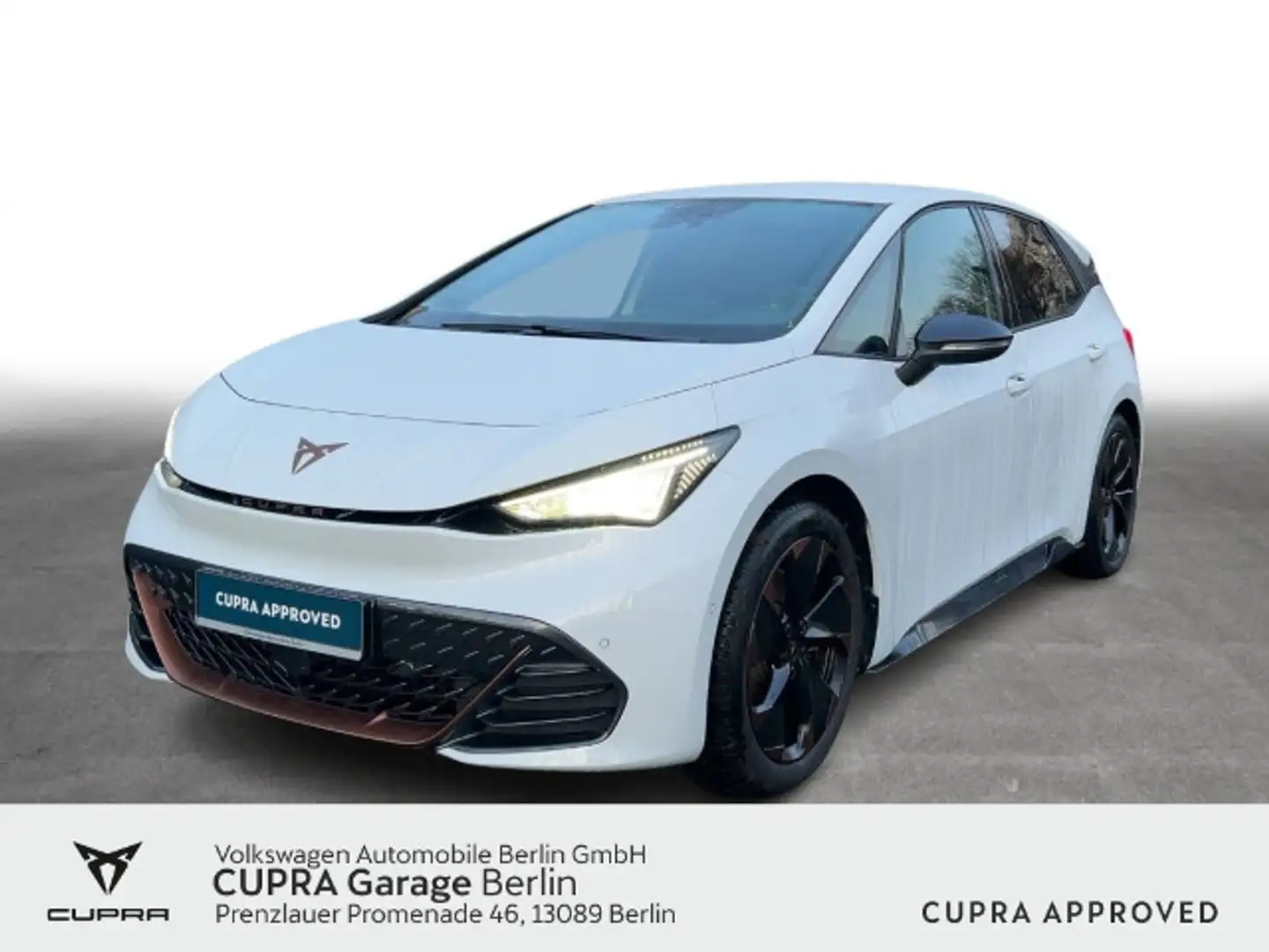 CUPRA Born 150/62 Climatronic Navi LED SHZ ACC PDC Weiß - 1