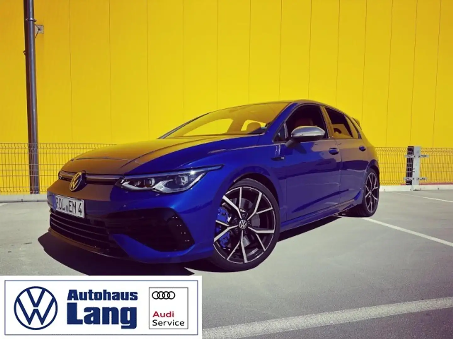 Volkswagen Golf VIII 2.0 TSI DSG R 4Motion UNIKAT SHOWCAR 8-fach b Blau - 1