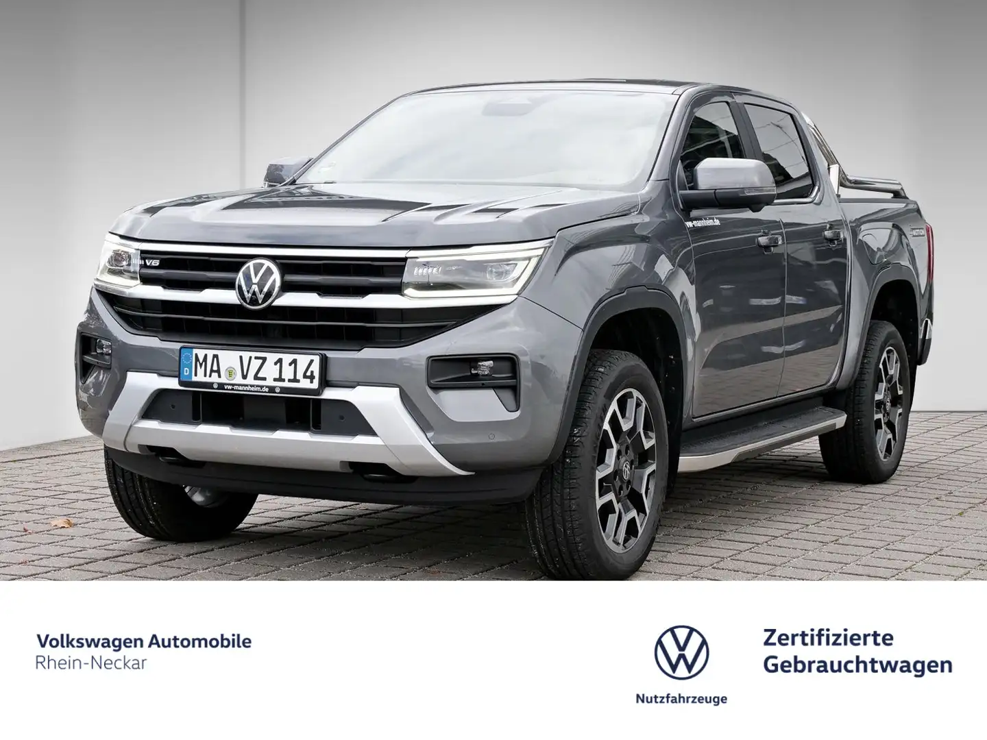 Volkswagen Amarok Style DC 3.0 TDI 4Motion LED AHK DAB NAVI Grau - 2