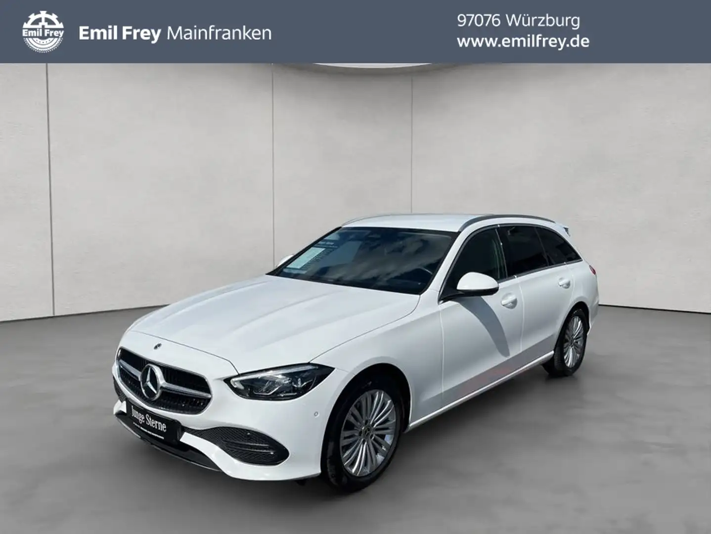 Mercedes-Benz C 180 C-Klasse Blanc - 1