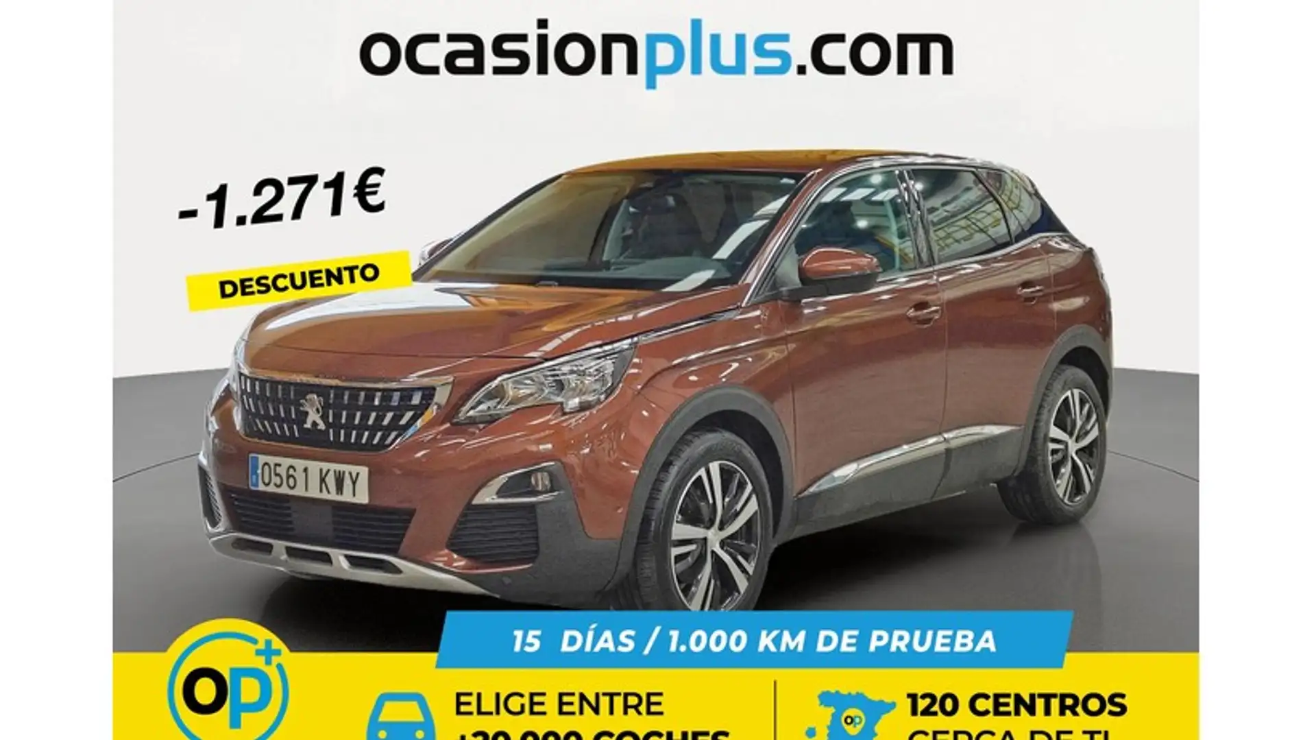 Peugeot 3008 1.5BlueHDi Allure S&S EAT8 130 Braun - 1
