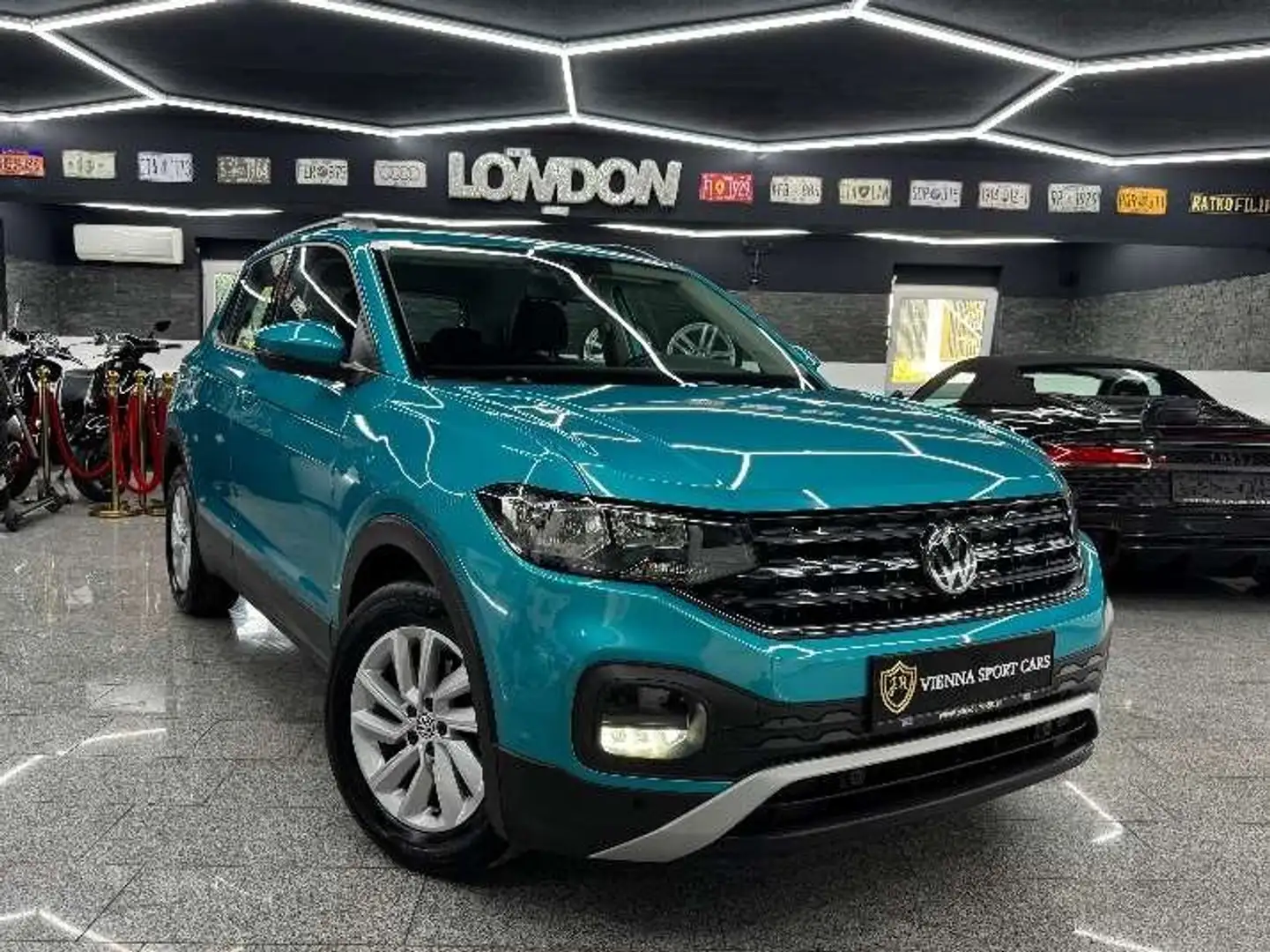 Volkswagen T-Cross 1,0 TSI Life*1.Besitz*Top-Ausstattung*Top-Farbe* Blauw - 1