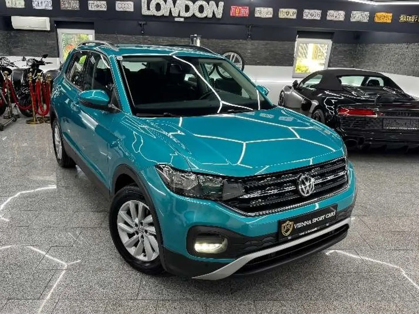 Volkswagen T-Cross 1,0 TSI Life*1.Besitz*Top-Ausstattung*Top-Farbe* Blauw - 2