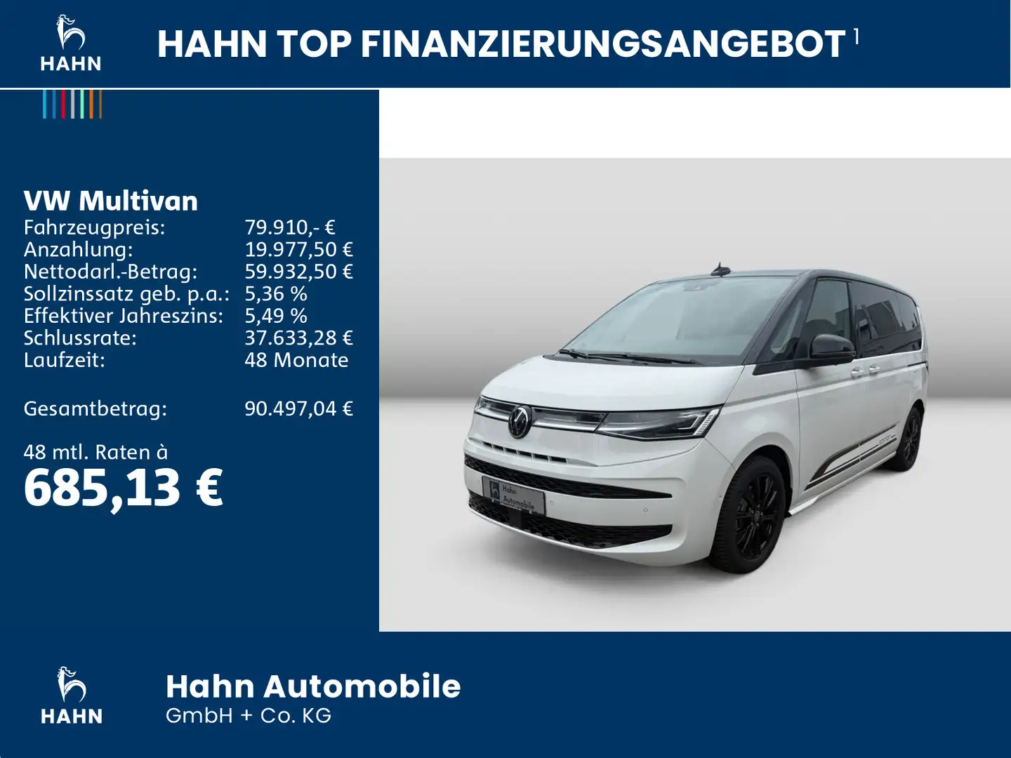 Volkswagen T7 Multivan EDITION eHybrid 180KW 4Motion Weiß - 2