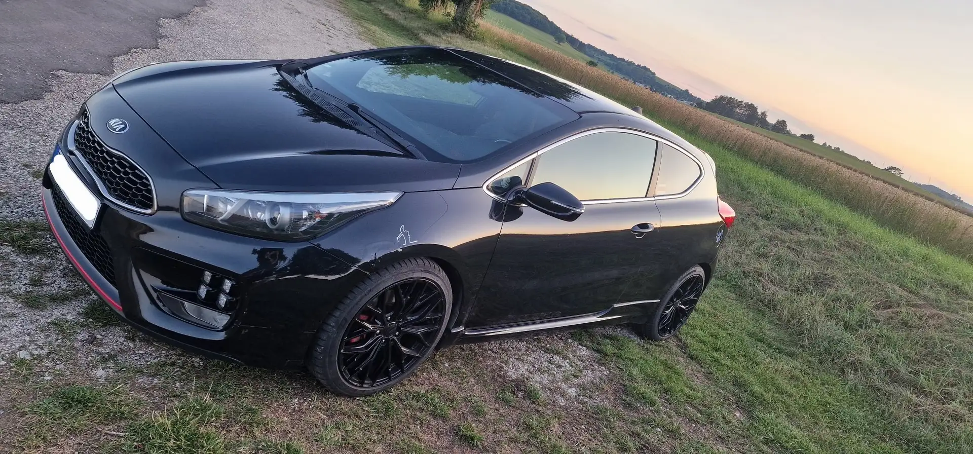 Kia ProCeed / pro_cee'd pro Ceed 1.6 T-GDI GT-Challenge Schwarz - 2