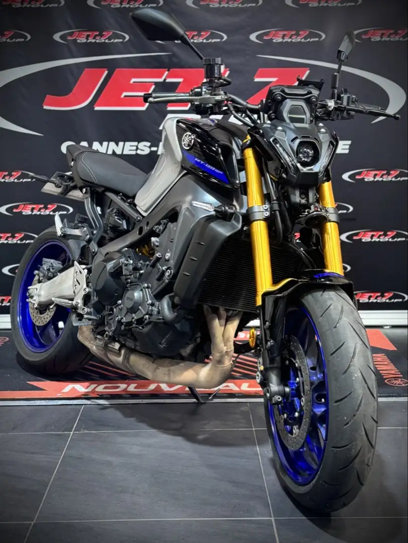 Yamaha MT-09 Bleu - 1