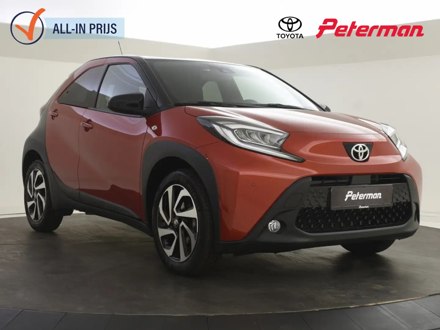 Toyota Aygo X 1.0 VVT-i MT Pulse Bi-Tone | Parkeersensoren V+A | Rouge - 1