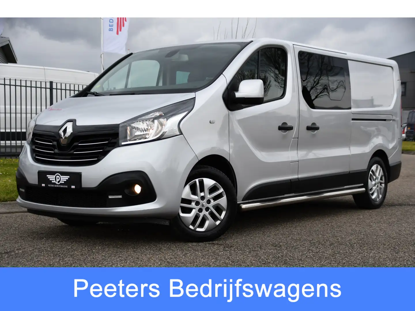 Renault Trafic 1.6 dCi T29 L2H1 DC Luxe Energy Camera, Cruise, 14 Plateado - 1