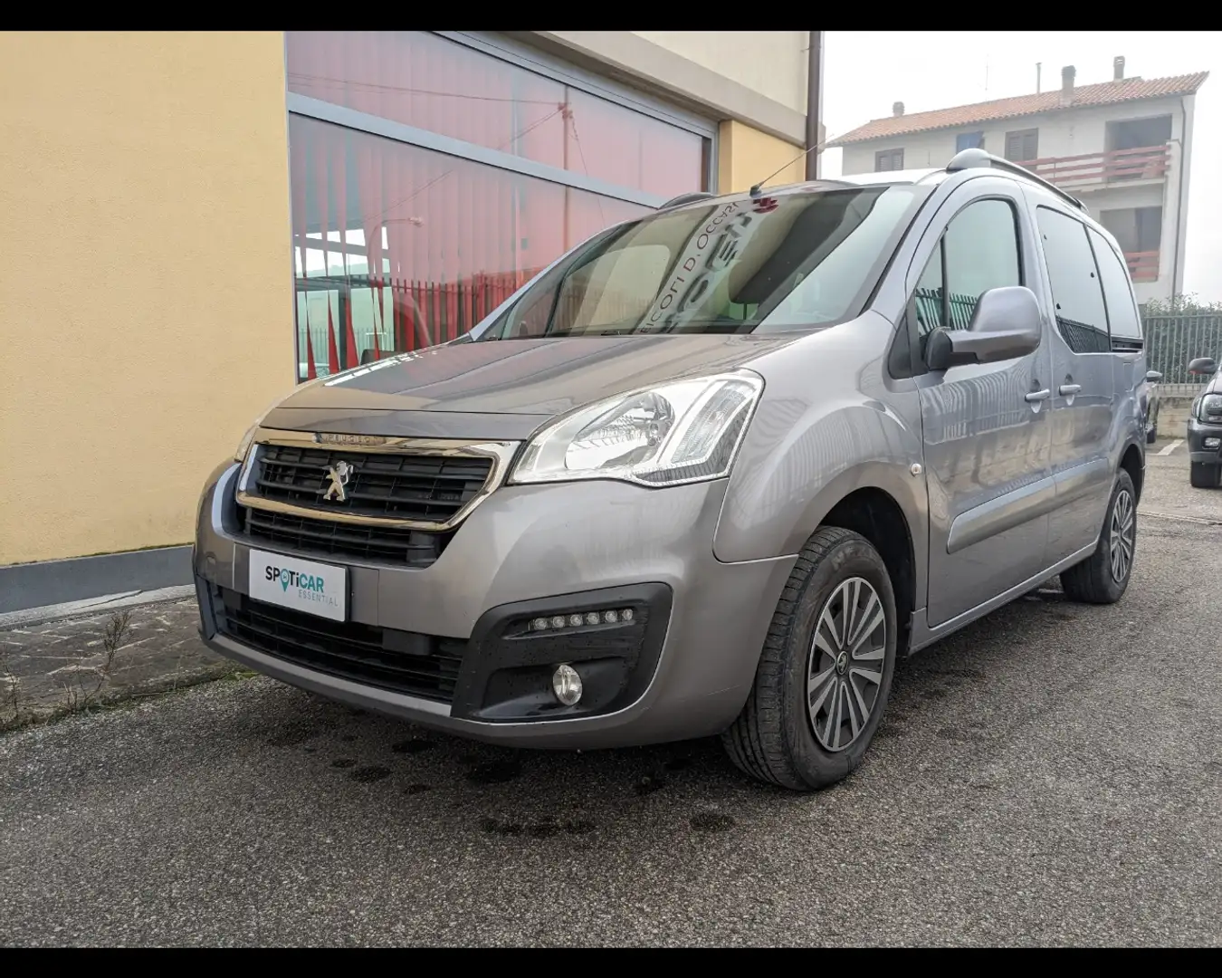Peugeot partner 1.6 bluehdi 100cv L2 d.cab. mobile 5p E6 Grigio - 1