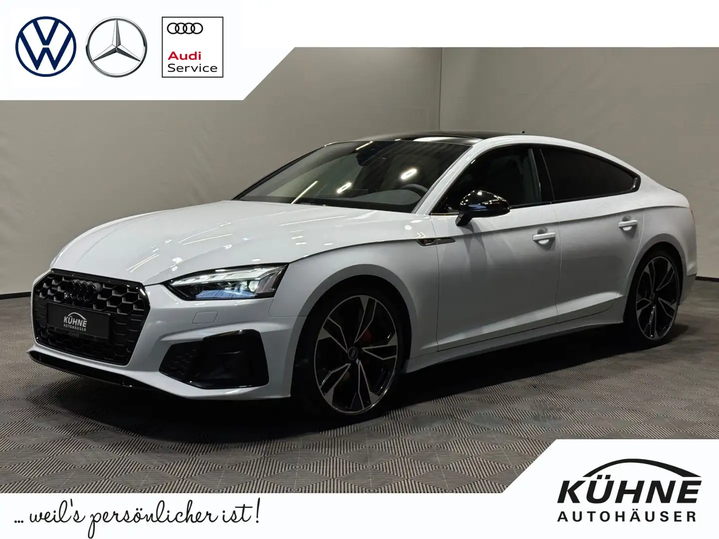 Audi A5 S-Line Competition+ 40 TFSI quattro Blanc - 1