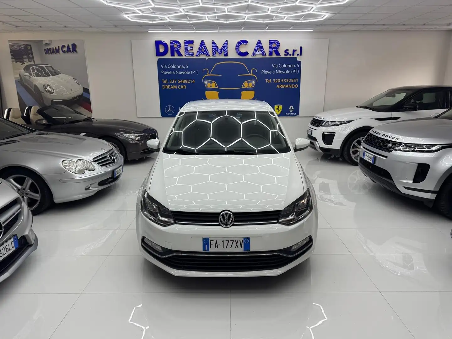 Volkswagen Polo Polo V 2014 5p 1.4 tdi bm Comfortline 90cv dsg Blanc - 2