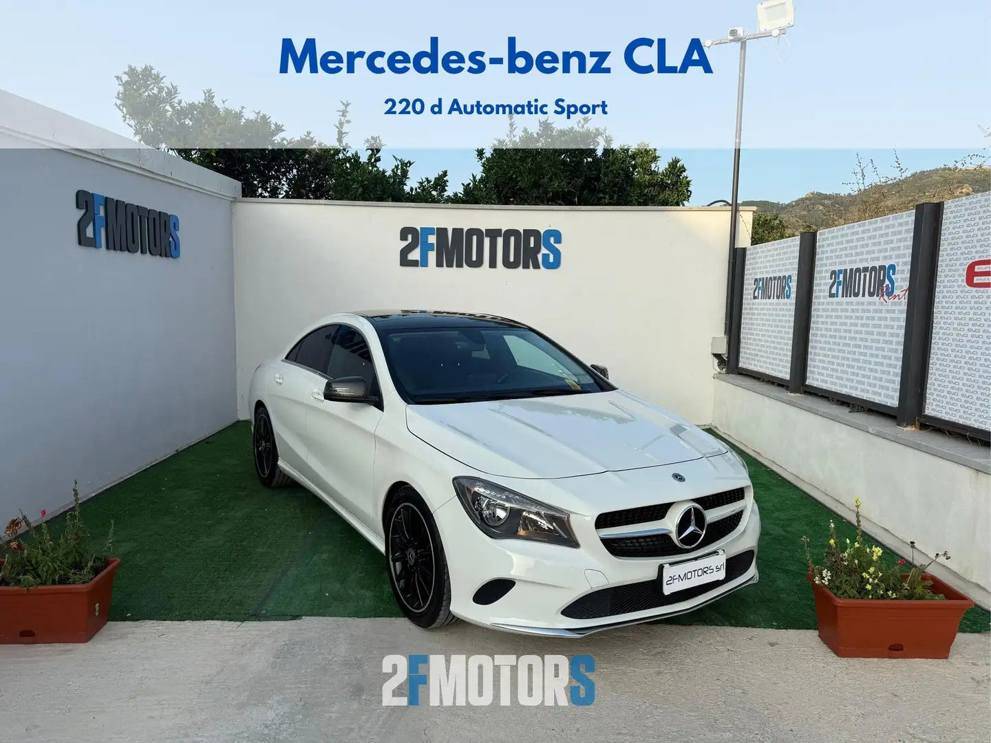 Mercedes-Benz CLA 220 d Sport auto FL Bianco - 1
