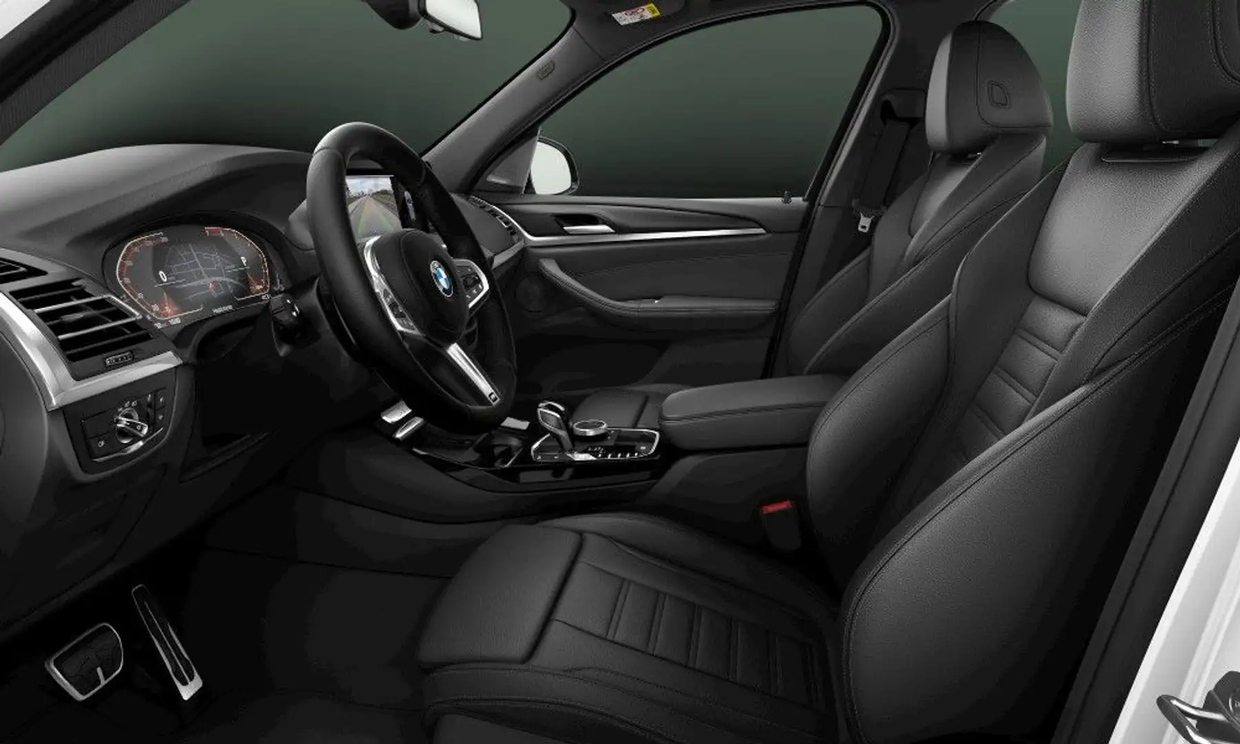 BMW X3 xDrive20i M Sport HUD ACC H&K PANO LASER AHK Weiß - 2