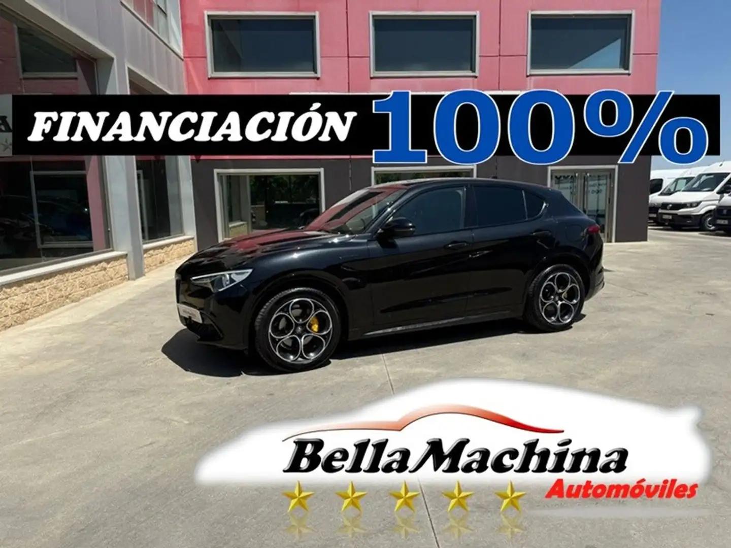 Alfa Romeo Stelvio 2.2 Diésel 154kW (210CV) Veloce TI Q4 Negro - 1