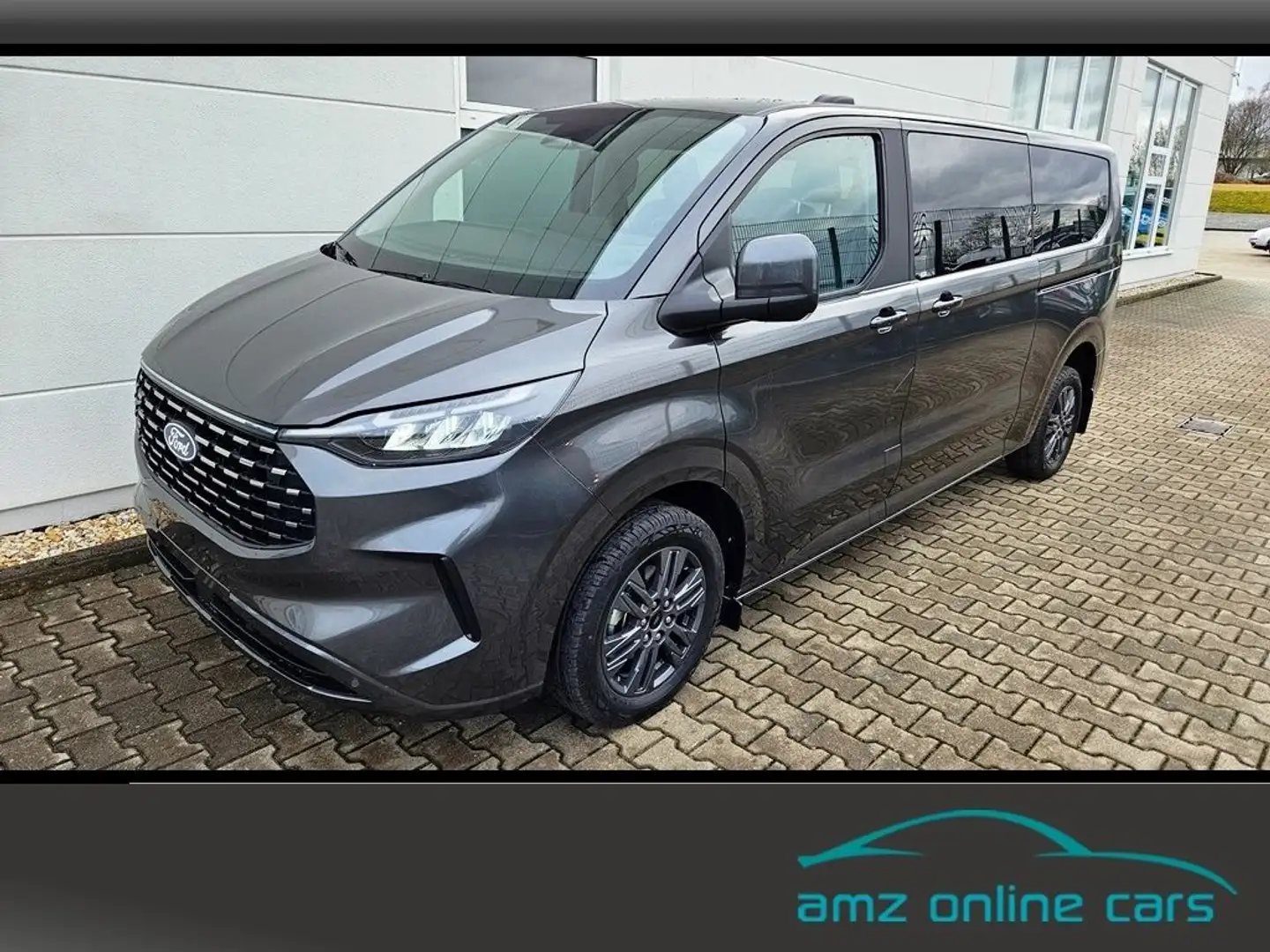 Ford Tourneo Custom Titanium L2 BEV AHK*LED*3Z Klima Šedá - 2
