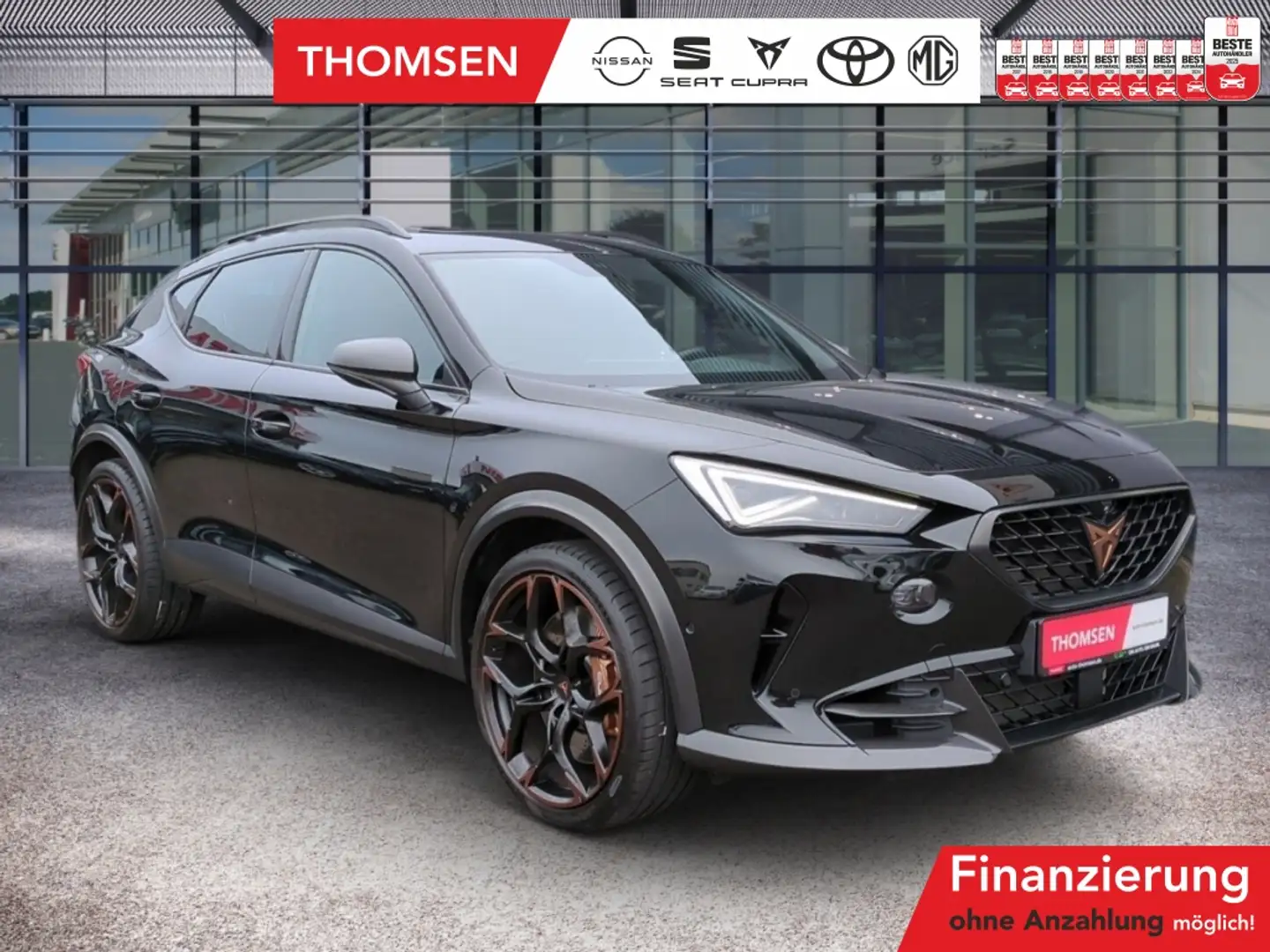 CUPRA Formentor 2.5 TSI 4Drive VZ5 Navi ACC AUT LED Zwart - 1