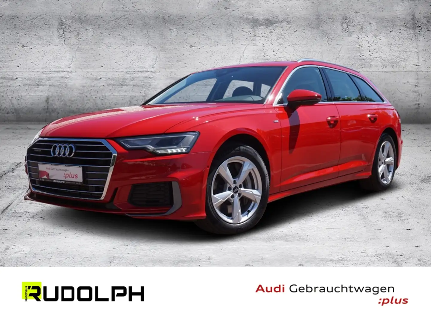Audi A6 Avant 50 TFSIe qu. S line sport S-tronic LED Navi Rot - 2