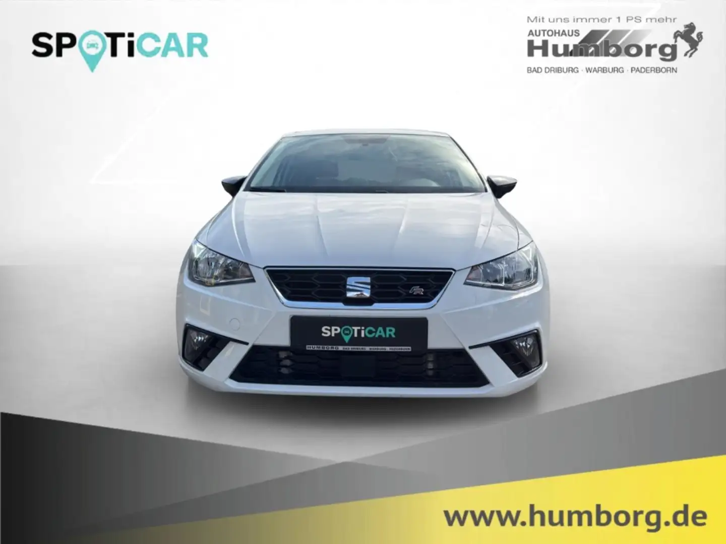 SEAT Ibiza 1.5 TSI FR Navi SHZ Mehrzonenklima Fahrerprofil Am Weiß - 2