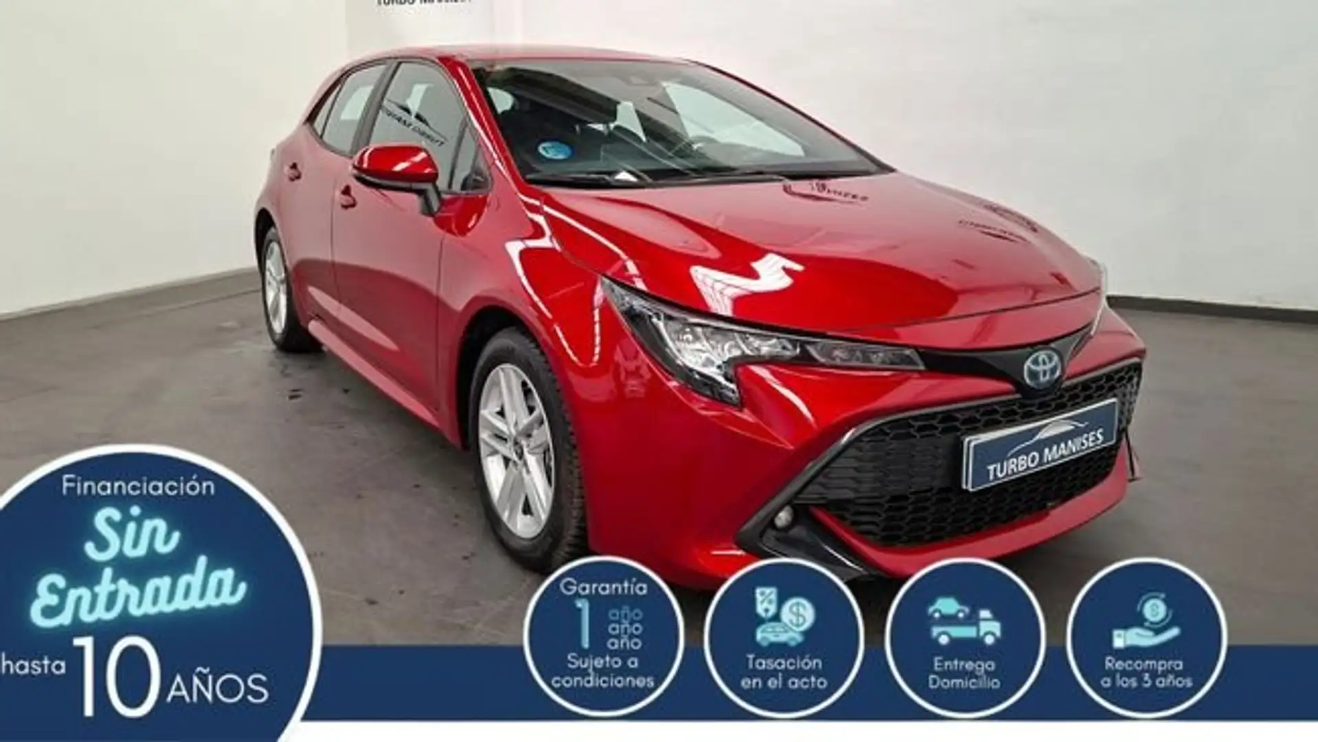 Toyota Corolla 1.8 125H BUSINESS E-CVT Rojo - 1
