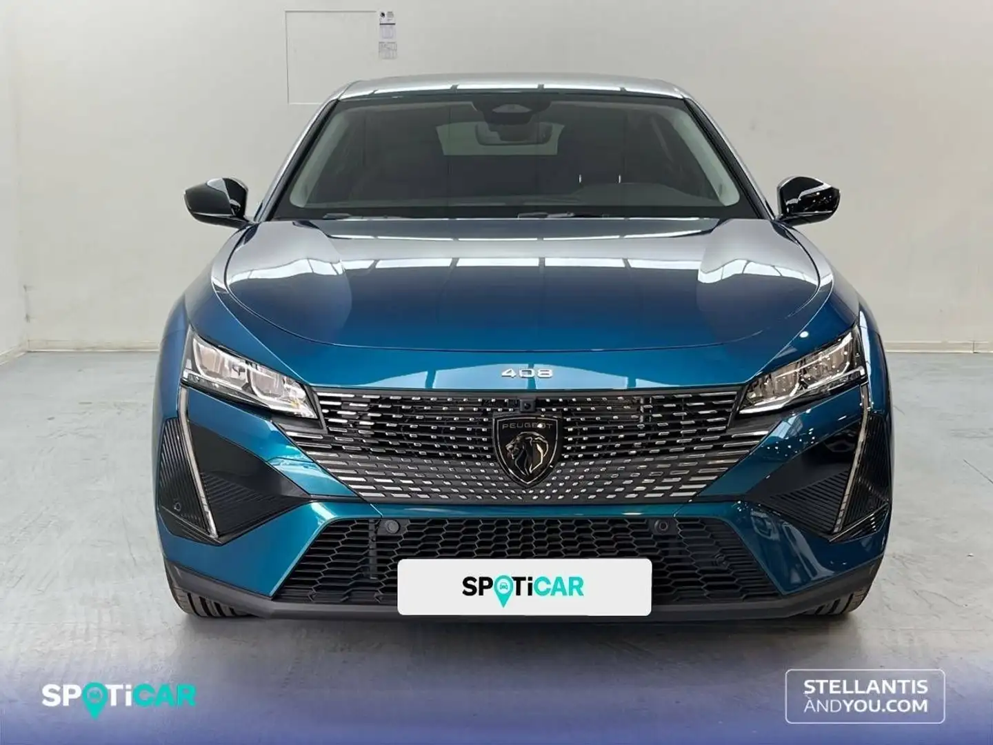 Peugeot 408 PHEV 180 e-EAT8 Allure Modrá - 2