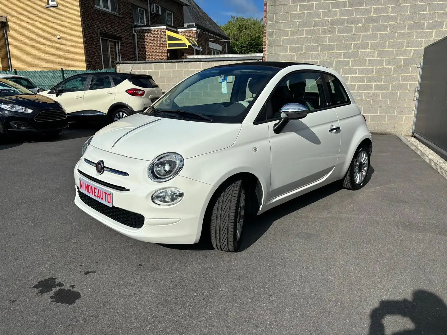 Fiat 500C 1.2i Pop*CABRIO  ,AIRCO ETC Wit - 2