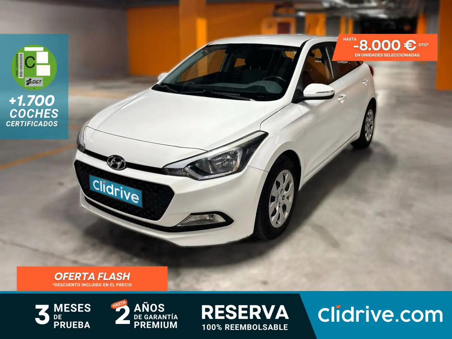 Hyundai i20 1.2 Klass Blanco - 1