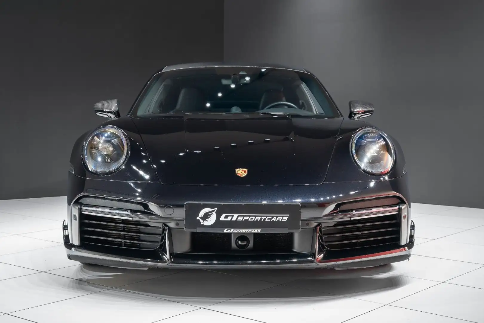 Porsche 992 Turbo S Coupe Sport Paket Sportabgas 1 Hand Zwart - 2