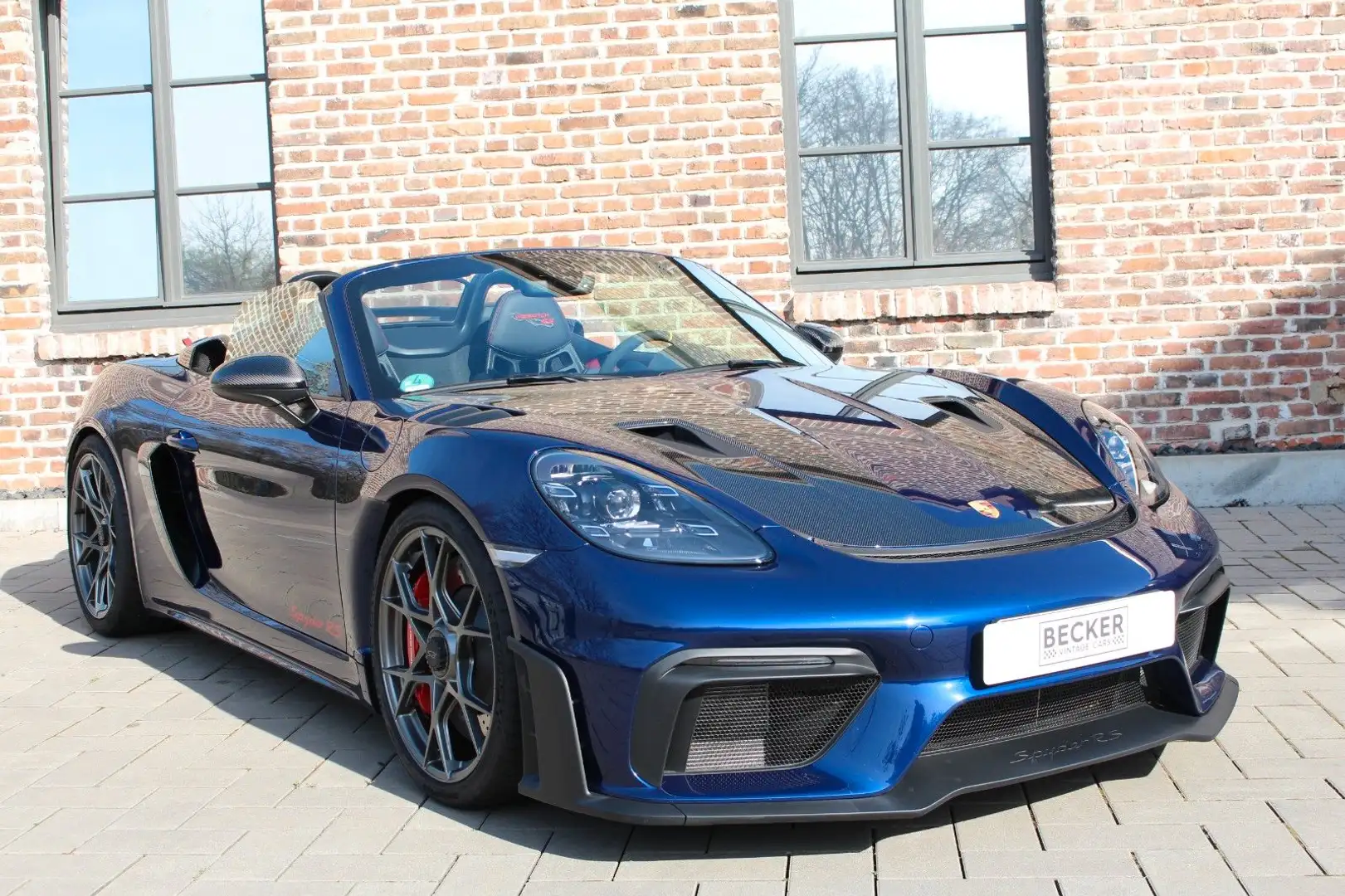 Porsche Boxster 718 Boxster Spyder RS *Weissach-Paket*TOP* Azul - 1