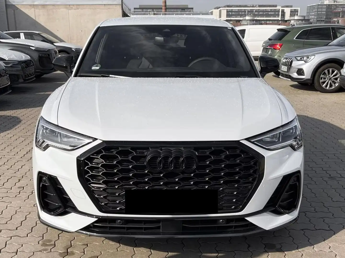 Audi Q3 SPB 35 TDI STRONIC SLINE INTERNO ESTERNO BLACK PA Bianco - 2