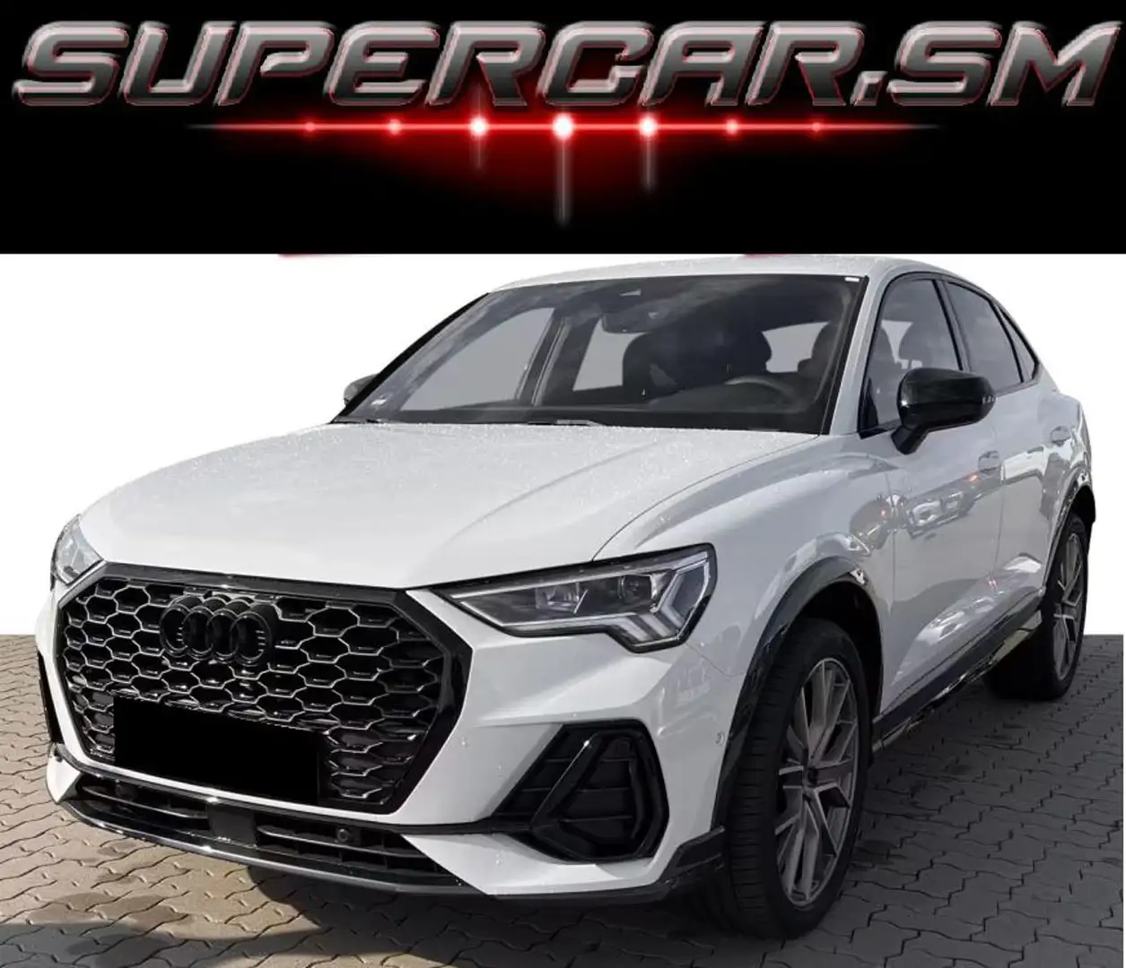 Audi Q3 SPB 35 TDI STRONIC SLINE INTERNO ESTERNO BLACK PA Bianco - 1