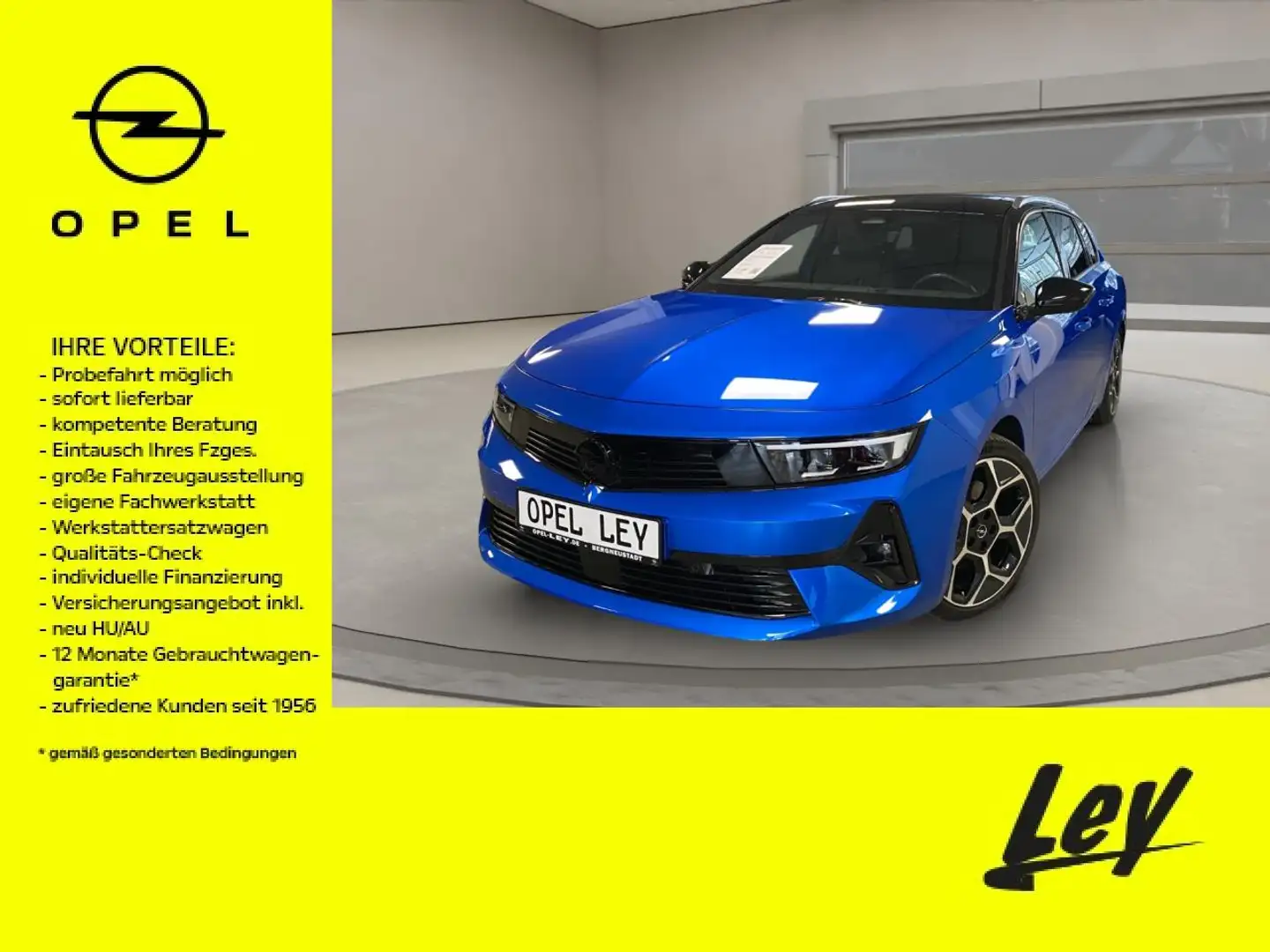 Opel Astra Ultimate Paket Blau - 1