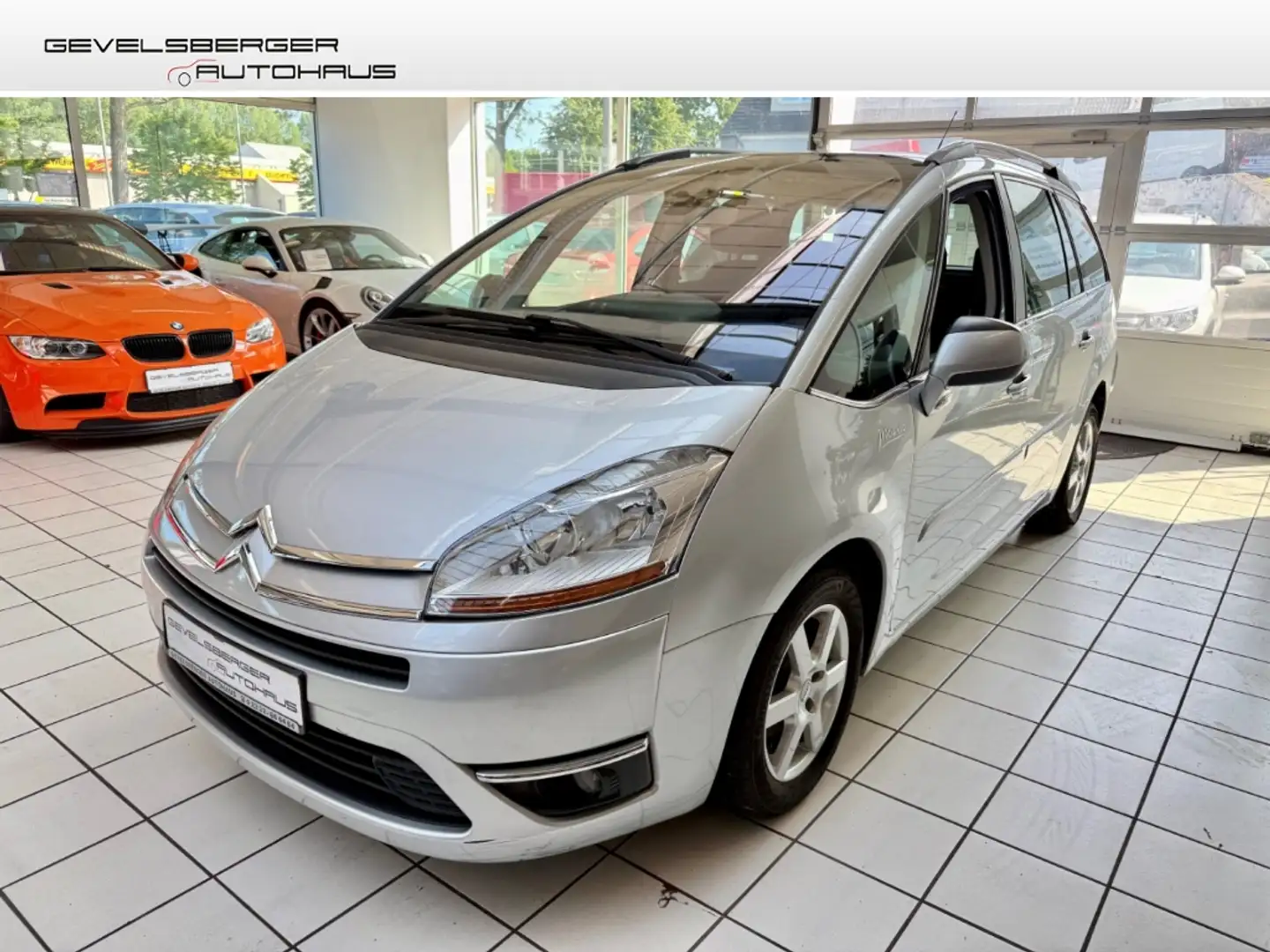 Citroen C4 Picasso Tendance 1.6 16V 7-Sitzer Scheckheft 2.Hand Grau - 1