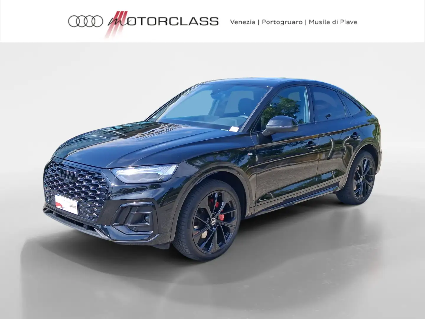 Audi Q5 sportback 40 2.0 tdi mhev 12v s line plus quattro Nero - 1
