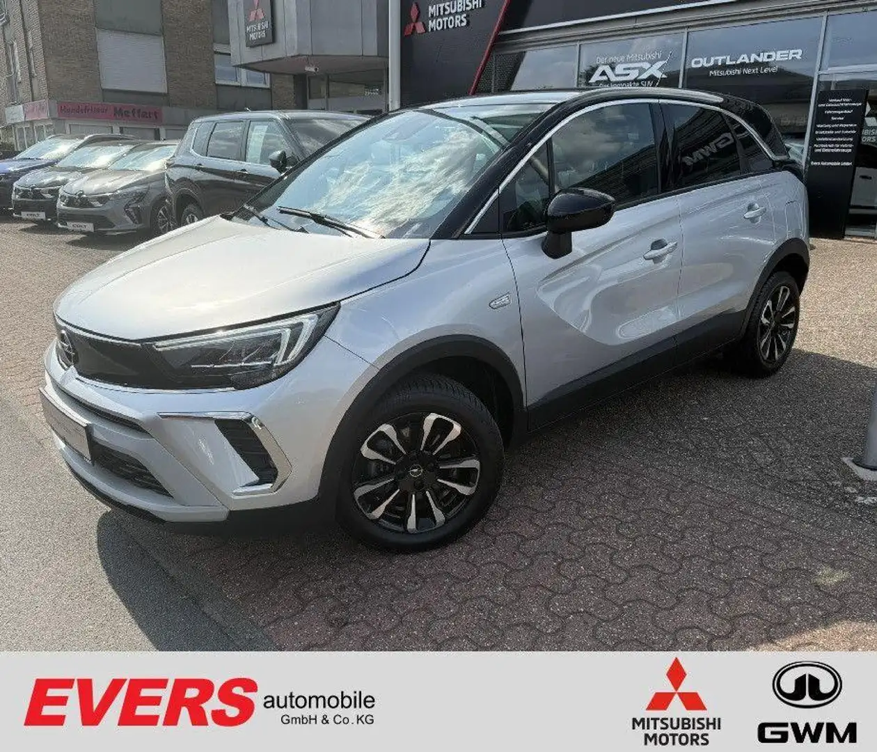 Opel Crossland 1.2 Elegance *Autom. *SHZ *LED *NAVI Plateado - 1