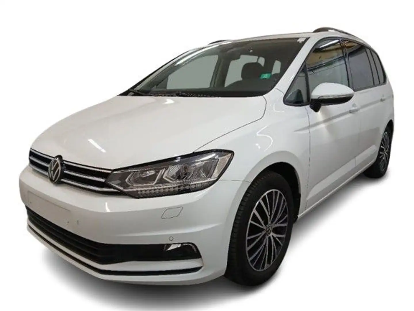 Volkswagen Touran Comfortline Busines PANO AHK EasyOpen RFK Blanc - 1