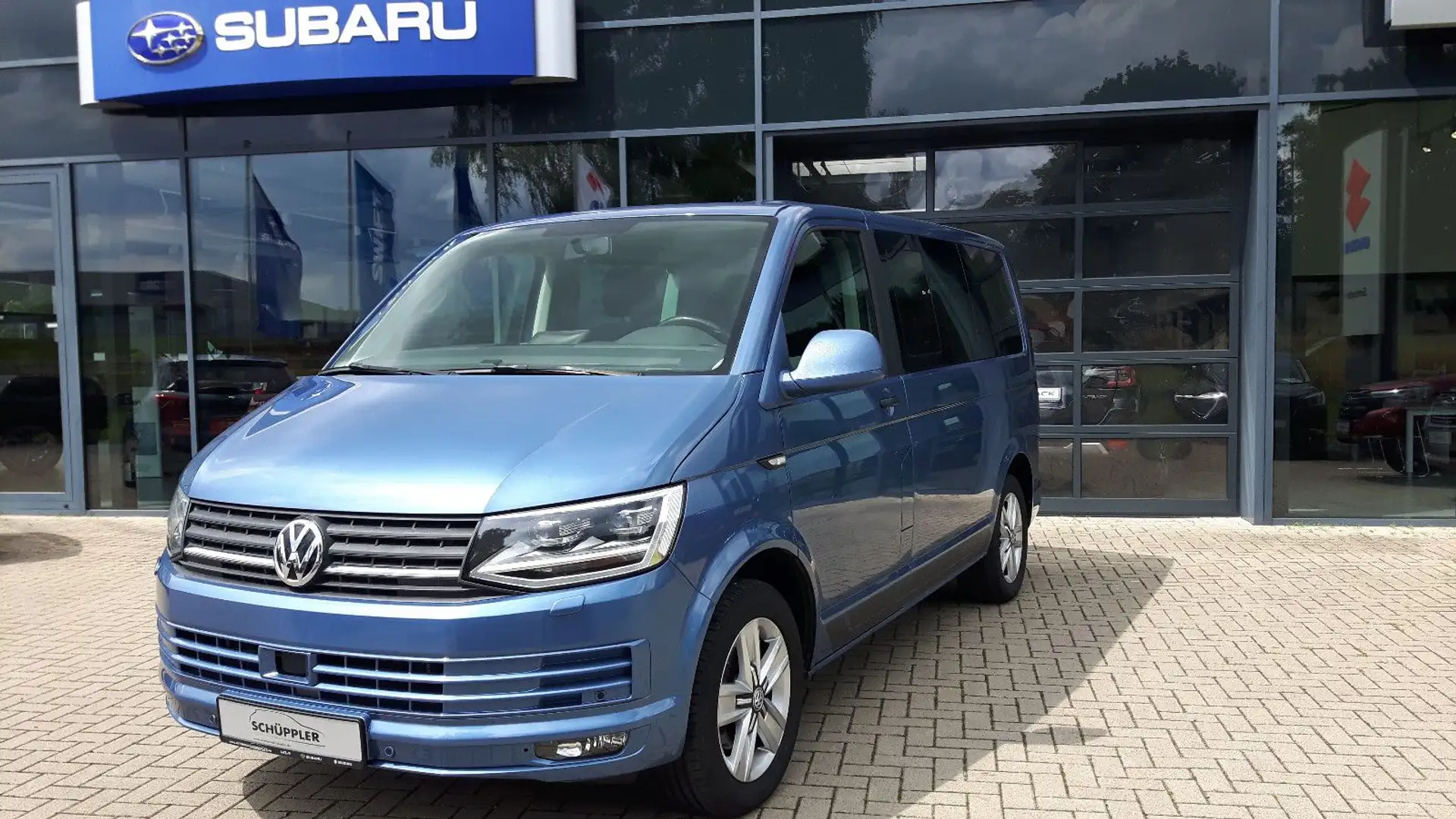 Volkswagen T6 Transporter T6 2,0 TDI Multivan "Freestyle" AHK abn. Albastru - 1